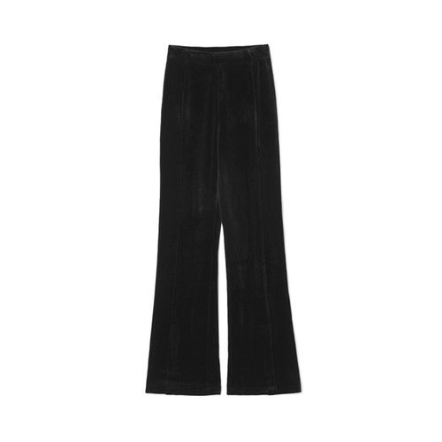 松紧腰长裤修身显瘦休闲裤