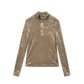 高端LY系列软糯舒适套头上衣微弹针织衫 2026年春装 Outlets专柜 女