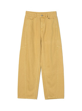 奥莱专柜品牌撤柜正品 CC春装2026新款 高腰细管显瘦长裤牛仔裤女