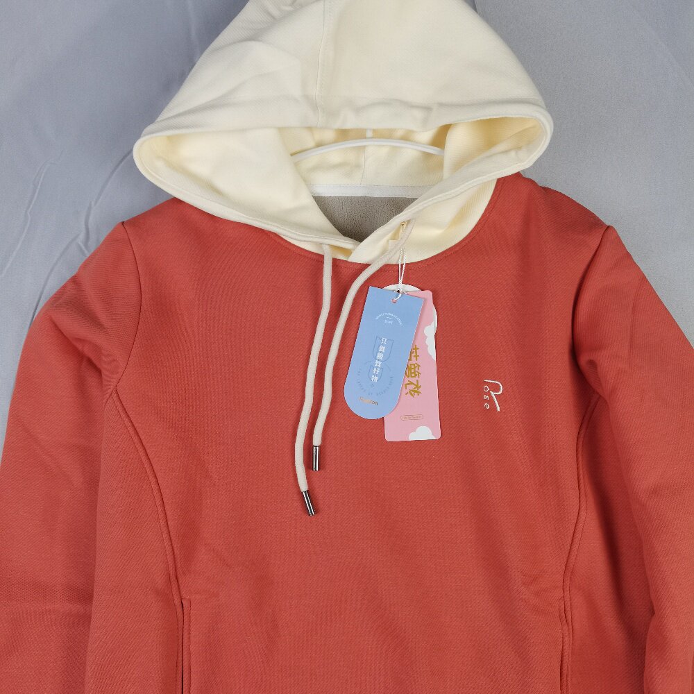女士卫衣加绒加厚款棉质连帽卫衣卫裤冬竺依品牌宽松套头清仓特价