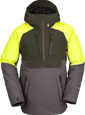 红运动 新款 Volcom滑雪服 钻石滑雪衣保暖抗风防水专业