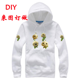 周星驰同款七仔卫衣Q周边同款签名衣服会服男女装个性DIY礼物订制