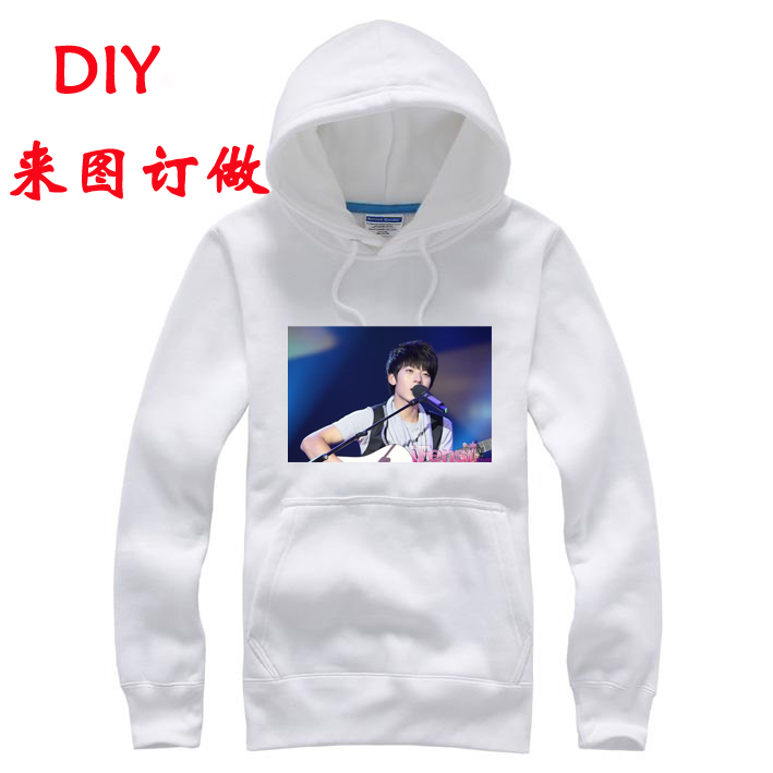 陈翔加厚保暖连帽短款外套头卫衣周边同款男长袖会服女装DIY订制