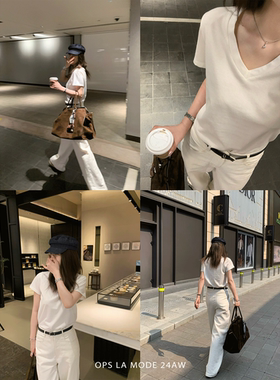 OPS LA MODE 高端品牌专供面料 推荐！双版本T恤套组