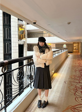 OPS LA MODE 12.14 20:00 千金小欧包 真狐狸毛领90白鸭绒羽绒服