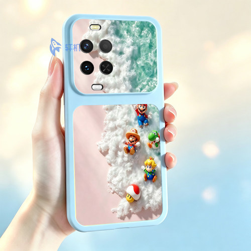 KN夏日玛里奥适用华为nova14Pro软边框硬背板手机壳MIA-AL00包边防摔保护套