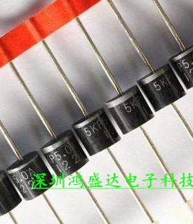 5KP100CA TVS瞬态抑制二极管 5000W 5V单向 R-6 封装 大功率