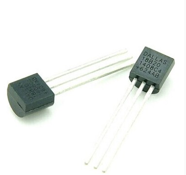 DS18B20+  DS18B20  可编程数字温度器/温度传感器 温度采集TO-92