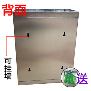 新特大号加厚不锈钢意见箱 挂墙带锁投诉建议箱室外防雨创意信报