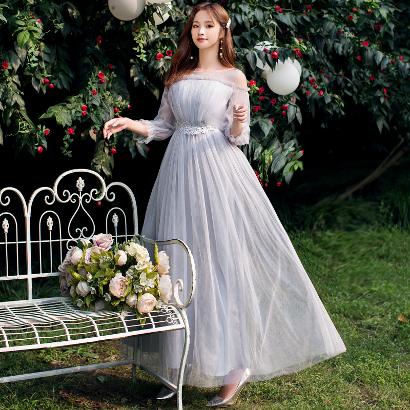  Long, puff sleeves, A-line+XXL (140-160 catties)   + $0.19 
