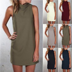 sleeveless maxi plus Casual princess neck size gown high