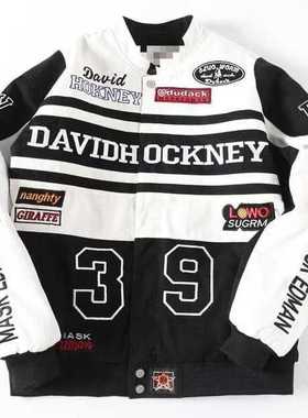 Coat outfit hip-hop motorcycle baseball suit 棒球服机车外套