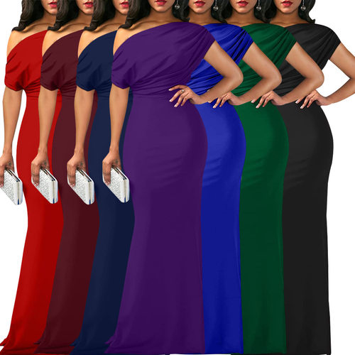 Women's sexy and fashionable short sleeved dress 时尚连衣裙