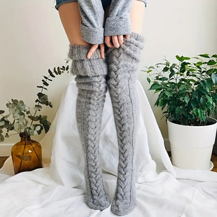Woolen Warm Foot Set Long Socks Over Knee Socks Long Socks