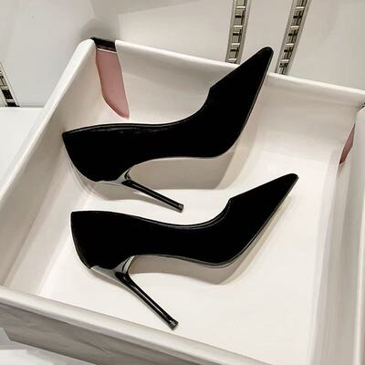 etiquette single shoes, professional commuting work shoes