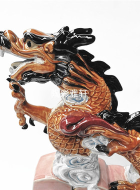 陶瓷公仔生肖摆件中式风家居装饰