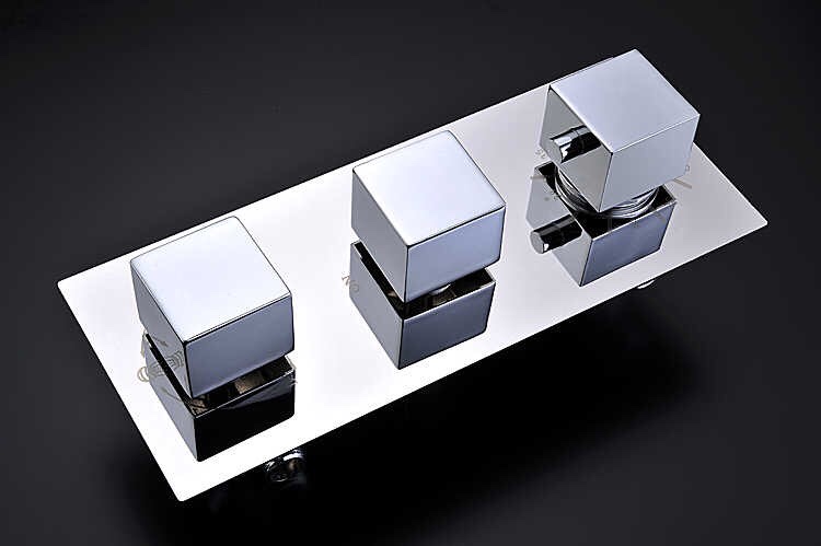 冷热混水阀全铜二功能二进二出