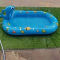 Пруд дельфина (исключая надувную насосную трубу без водяной трубы