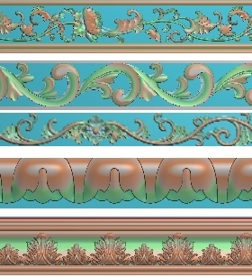 精雕浮雕图石雕图1元一张MMCT700木线线条长条洋花石膏线