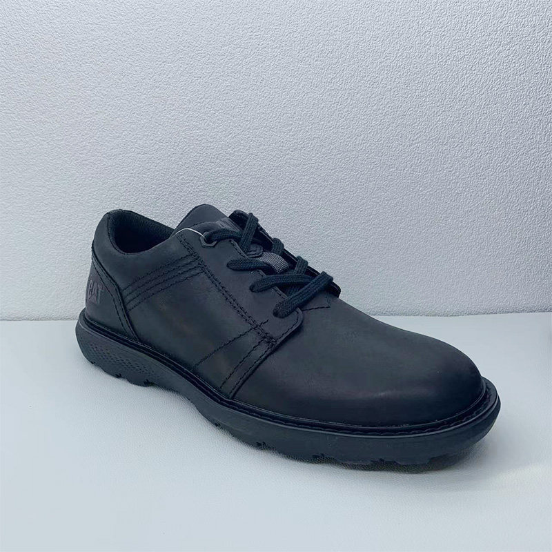 CAT平底低帮休闲牛皮户外男鞋