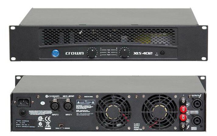 美国crown/皇冠 xls402 专业功放/舞台演出后级功放 正品联保