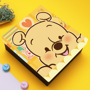 小熊维尼礼物盒空盒送男女生玩具高档创意仪式感包装盒生日礼品盒