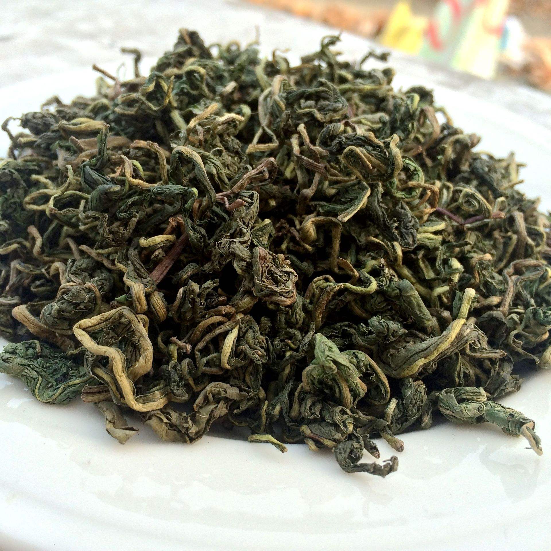 开化黄金茶江西三清山特产茅山野生柳叶腊梅食凉茶香风解暑