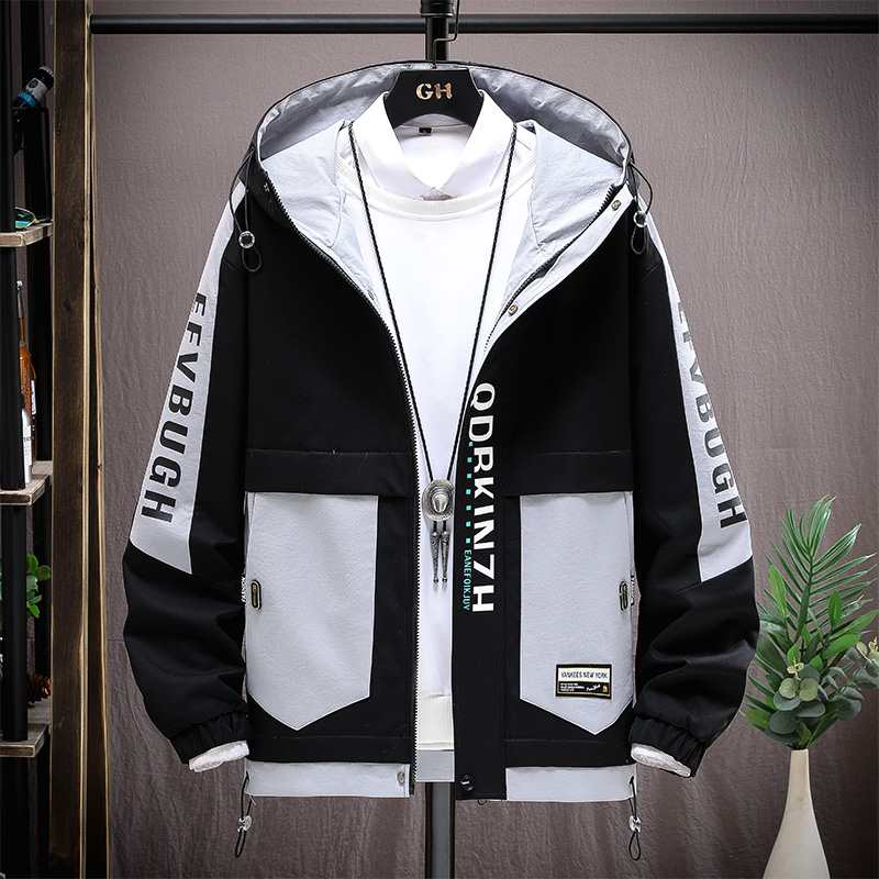 2024新款春季夹克男士韩版潮流连帽外套1010A-3-JK2202-P60，商品下架区商品下架区，星座1105-2