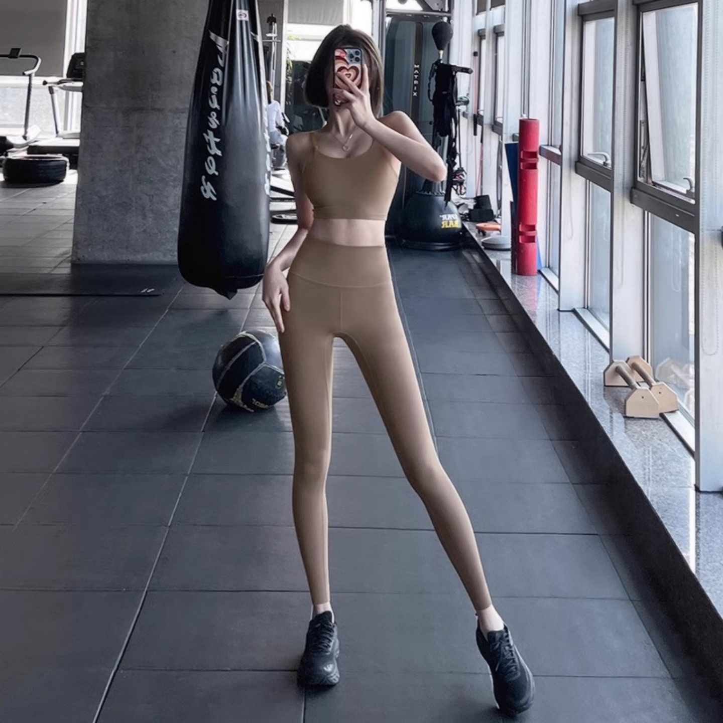 VALINGNSL高级感绝美紧身瑜伽服女款普拉提健身跑步训练运动套装