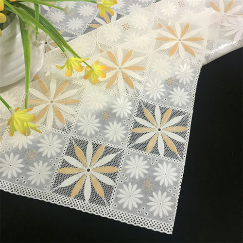 餐桌布防水正方形田园pvc防油