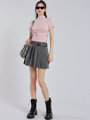 BABY同款 jk百褶裙高腰半身裙女2024新款 甜美A字裙百搭可盐可甜