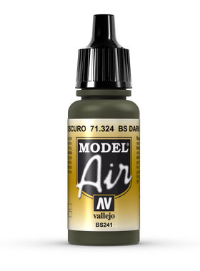 钢铁苍穹 AV 喷涂水性漆 71324 BS 深绿色 BS241 17ml