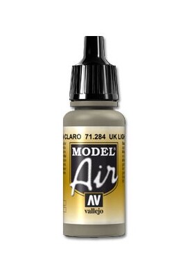 钢铁苍穹 AV 喷涂水性漆 71284 英国浅泥巴色 17ml