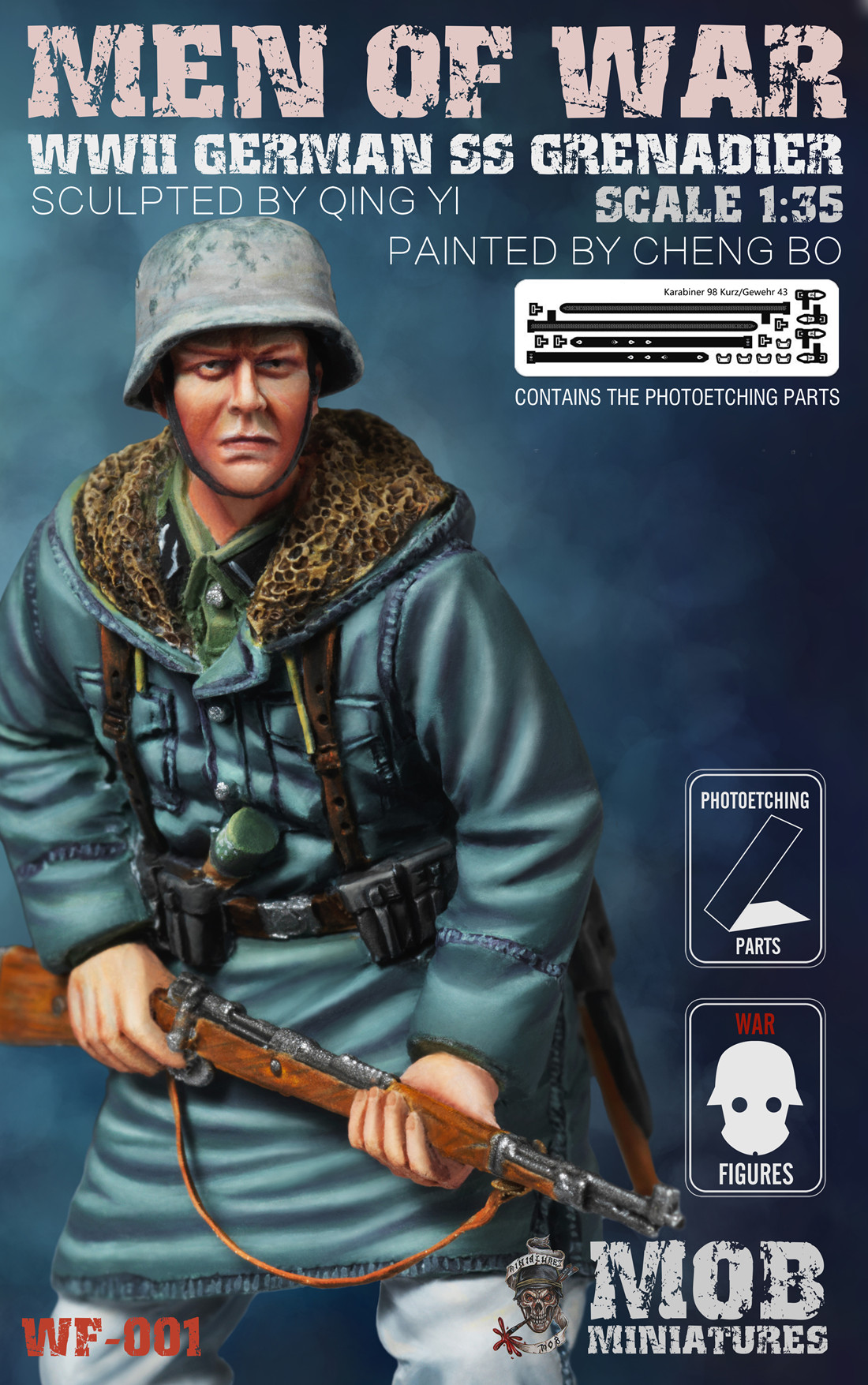 钢铁苍穹 Mob WF001 1/35 战争之人之二战德军维京师掷弹兵