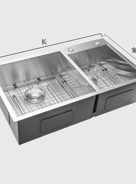 68x39 73x39 75x40 78x43 81x43 不锈钢水槽双盆 厨房洗菜洗碗盆