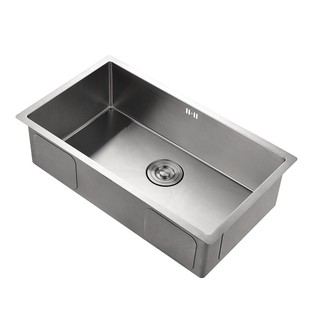 68x43 60x40 76x43厨房手工水槽SuS不锈钢加厚大单槽 55x40 50x40