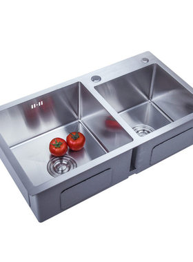 80x43 85x45 88x48 92x45 90x45 厨房不锈钢水槽双槽洗菜盆洗碗池