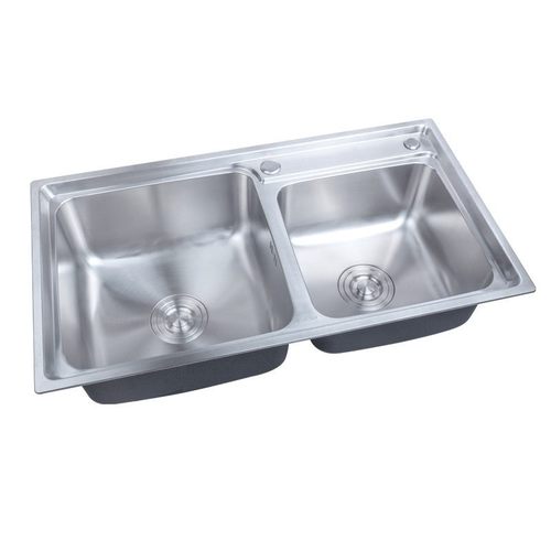 水槽双槽单槽拉丝水盆一体