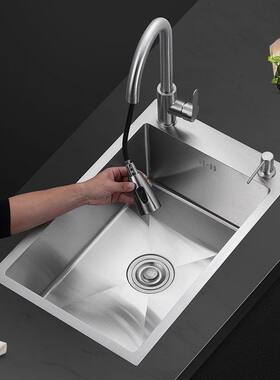 65x39 68x39 72x40 75x40 78x43 厨房水槽单槽洗菜盆不锈钢菜盆加