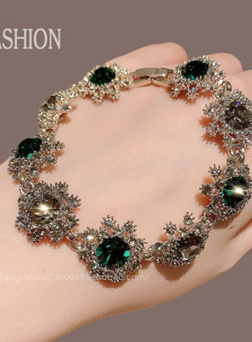 爆款月销10万件韩国进口镶钻手链