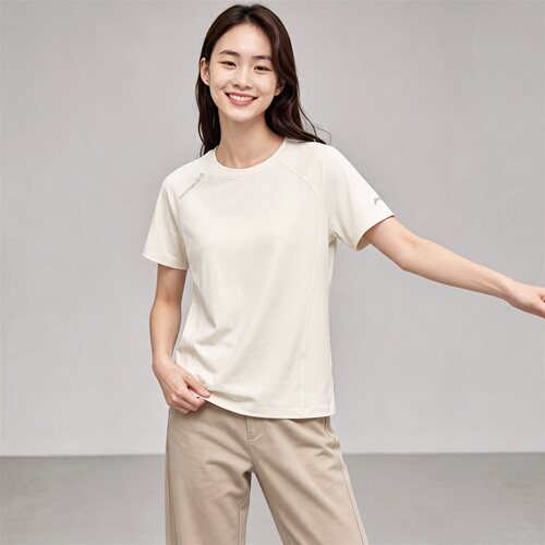 李宁短袖女子冰感透气短袖