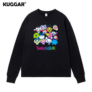 拓麻歌子联名卫衣塔麻可吉电子宠物麻美吉周边长袖外套衣服秋冬