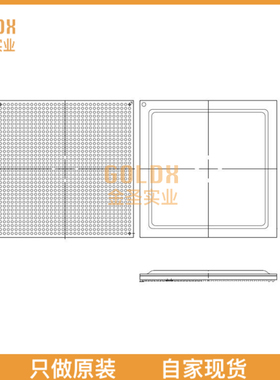 【 全新原装现货 】 XCV1600E-8FG1156C IC FPGA 724 I/O 1156FB