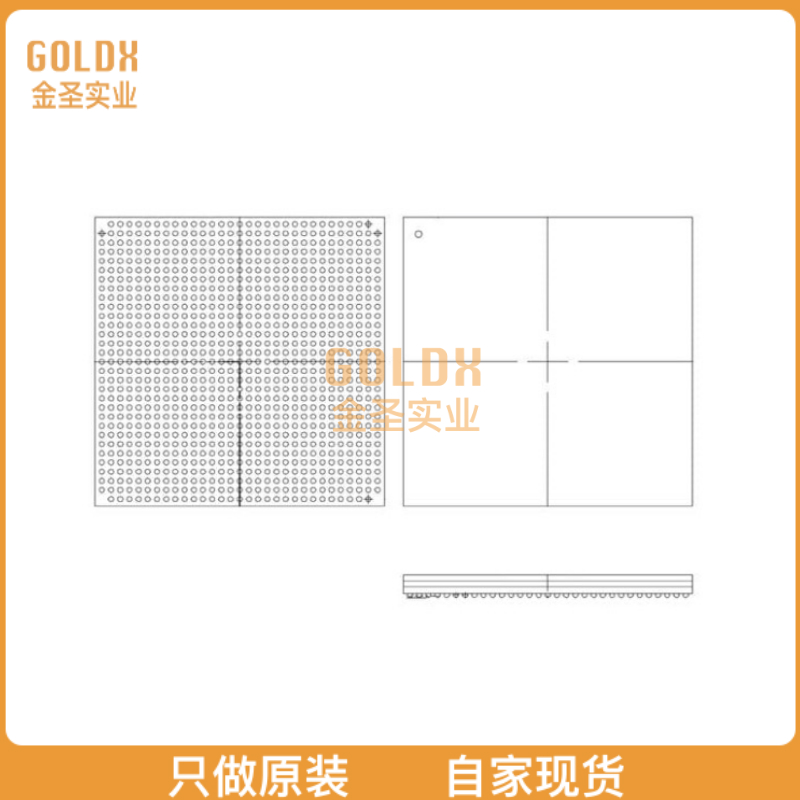 【全新原装现货】 XC2V2000-5BF957I IC FPGA 624 I/O 957FCBG