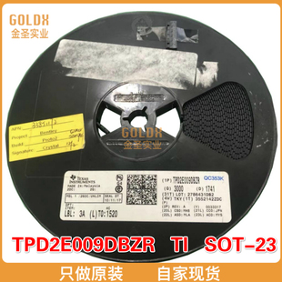【 全新原装现货 】TPD2E009DBZR ESD抑制器/TVS二极管 2Ch