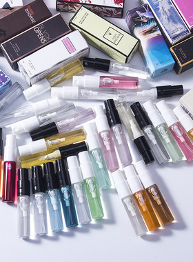 3支女士香水小样试用装持久清新淡香自然学生可可蓝色的风铃3ml*3