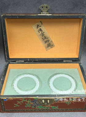 复古纯手工新疆和田羊脂白玉老麻花镯子圆条玉镯绞丝手镯女款一套