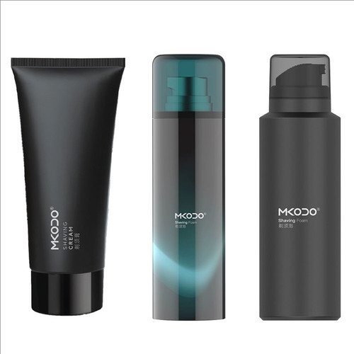 MKODO麦科多剃顺滑须泡沫剃须刀手动刮胡泡沫剃须膏啫喱刮胡泡