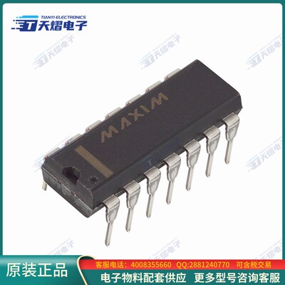 MAX3080ECPD+《接口芯片IC TRANSCEIVER FULL 1/1 14DIP》