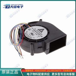 0018H BLOWER 无刷直流风扇BFB1012EF FAN 96.6X32.9MM 12VDC